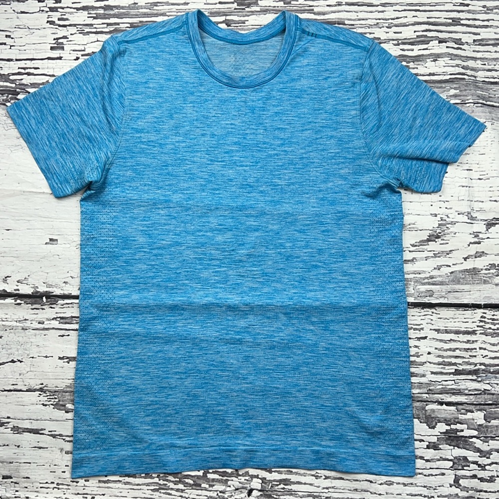 Lululemon Metal Vent Breathe Short Sleeve - Neo Blue - Size Medium - Picture 2 of 12